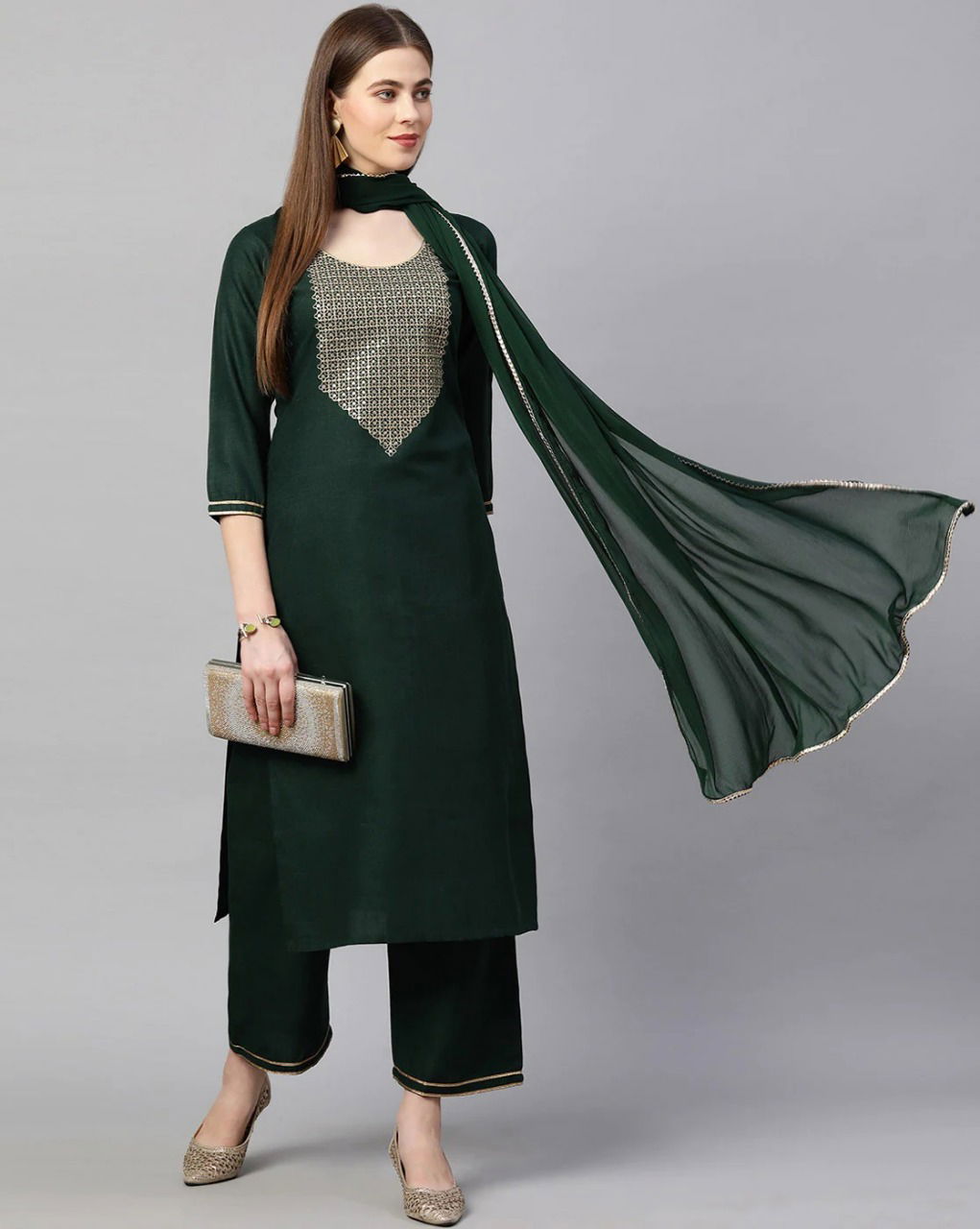 Shingar 01 Exclusive Wear Wholesale Kurti Pant With Dupatta Collection